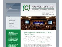Tablet Screenshot of c-managementinc.com